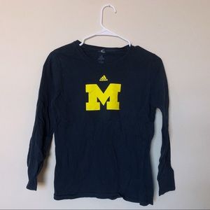 Adidas University of Michigan women’s long sleeve